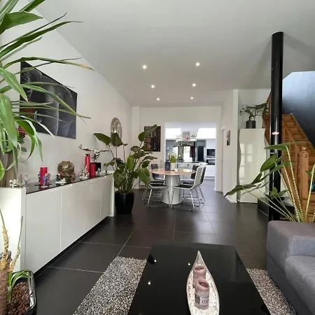 Modern 1br House Near Heysel, Expo, Palais 12, Atomium, Uzvub Et Stade Roi Baudouin Appartement